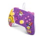 PowerA Mando avec câble NSGP0092-01 pour Nintendo Switch - Design Princess Peach Battle - 2 boutons programmables, prise casque, câble USB-C 3m